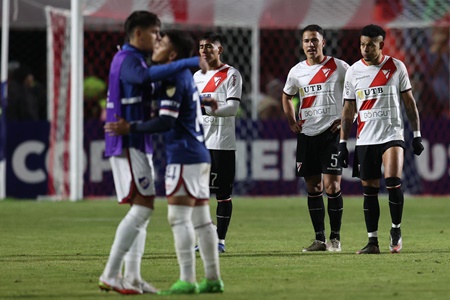 Rodríguez marca el gol de la victoria de Always Ready ante el Nacional