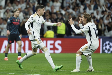 Real Madrid empató 3-3 con Manchester City por la Champions League