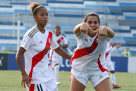 Perú se mide ante Paraguay en el Sudamericano Femenino Sub 20